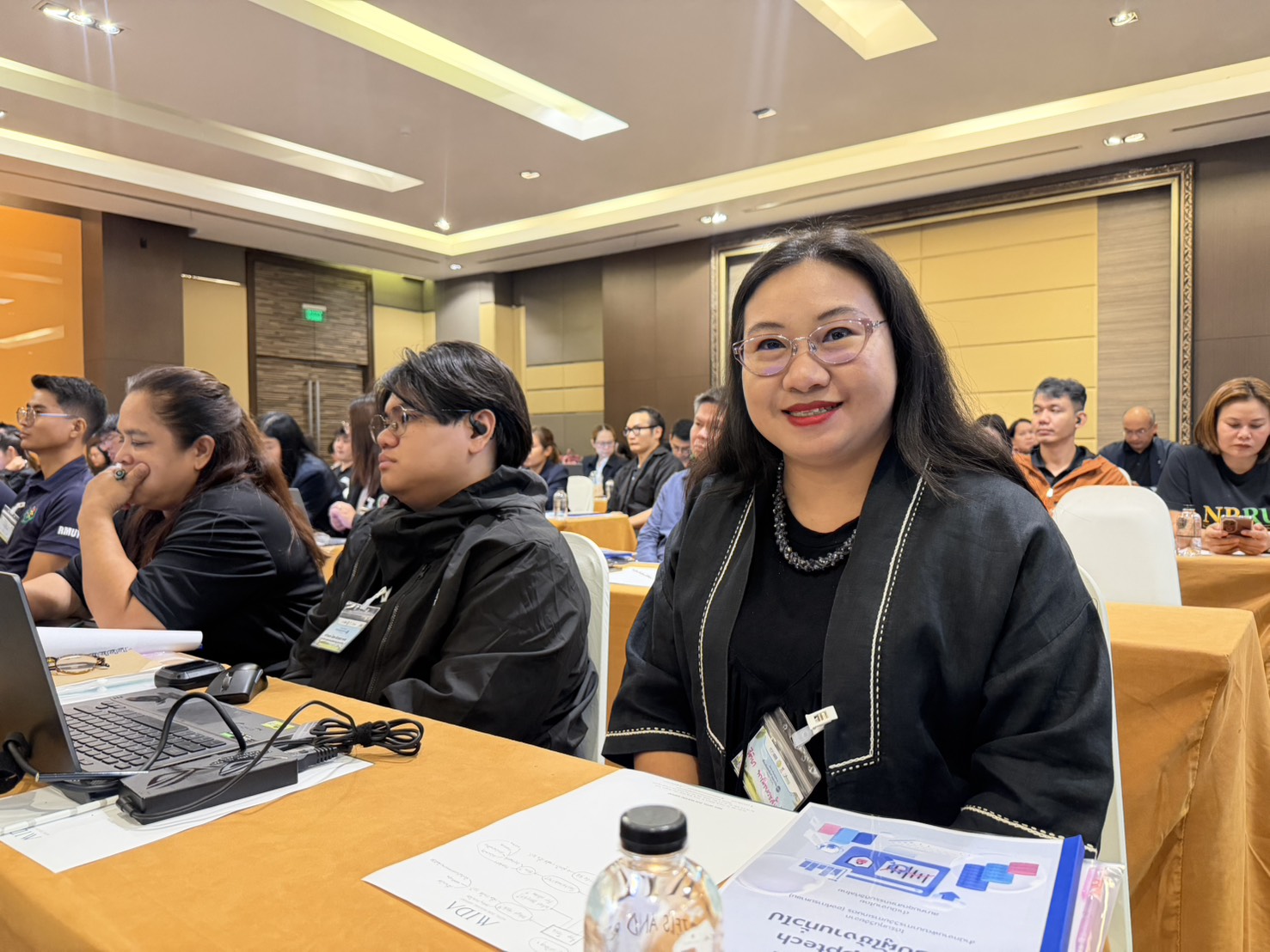 title - สวผ. ร่วมสัมมนาเชิงปฏิบัติการ การเชื่อมโยงเครือข่ายงานวิจัย ครั้งที่ 1 (App Tech)
